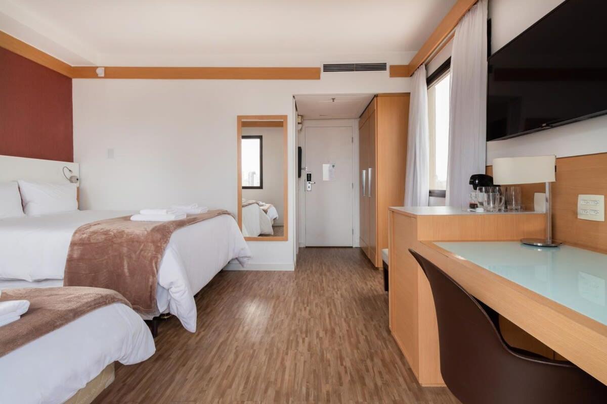 Отель Bhomy Pinheiros - Flat Em Otima Regiao Q1601 Сан-Пауло Экстерьер фото